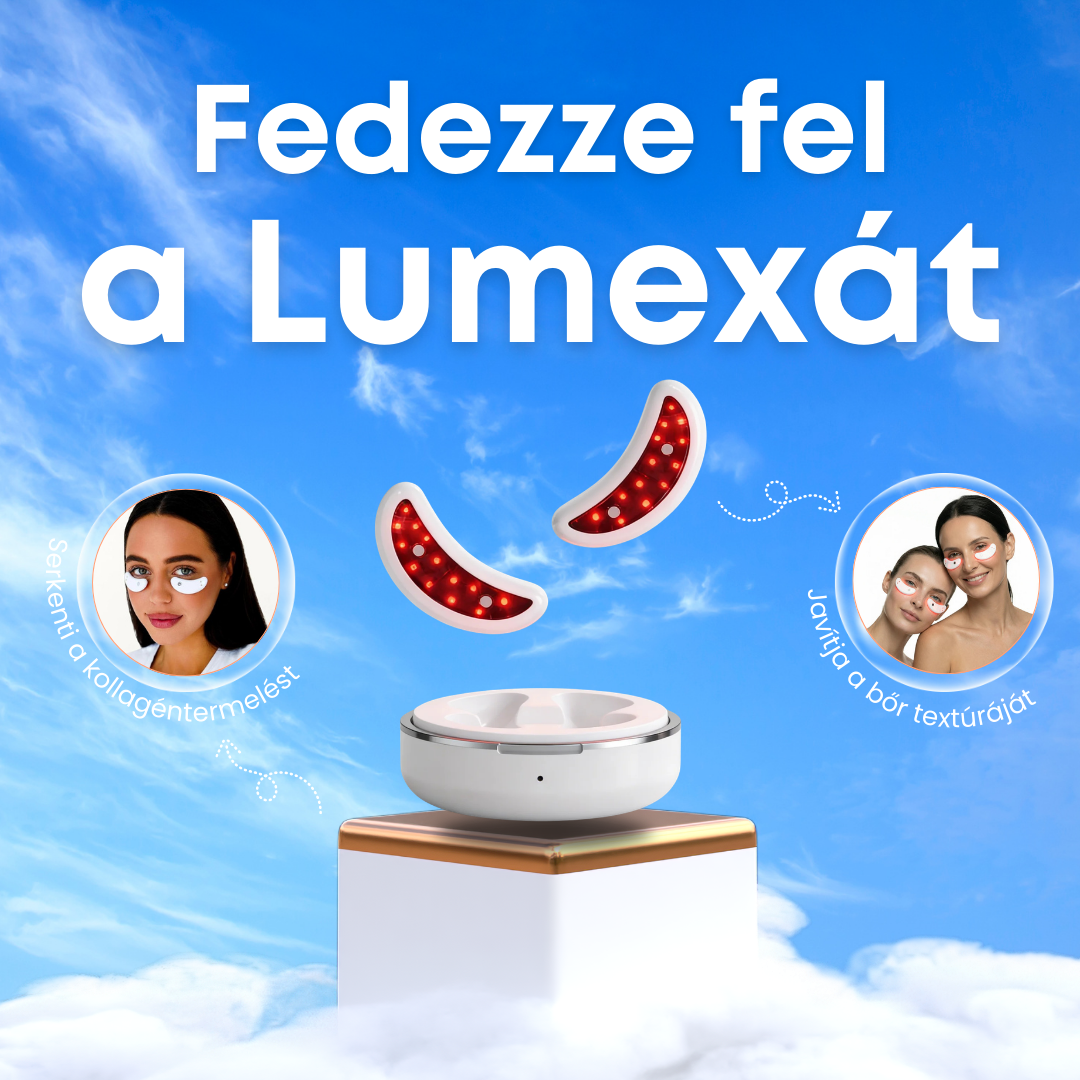 LED fényterápiás szemkörnyék-kezelő
